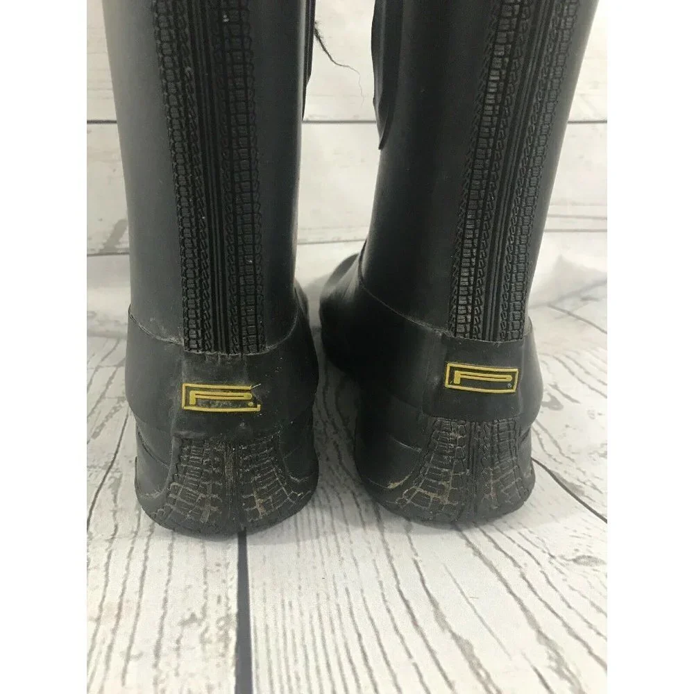 Pirelli high boots knee rubber woman galoshes